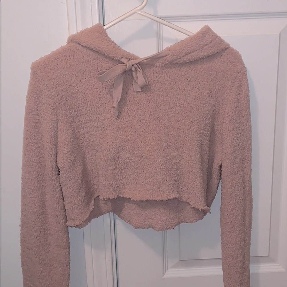 Sherpa hoodie